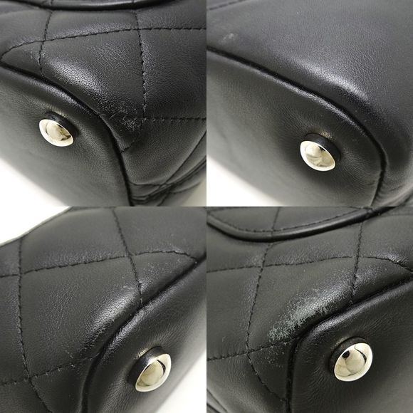 Chanel Cambon Line Medium Tote Bag Lambskin Black - Picture 4 of 8